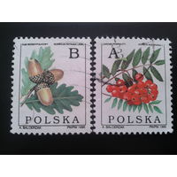 Польша 1995 стандарт плоды полная