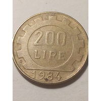 200 лир Италия 1984