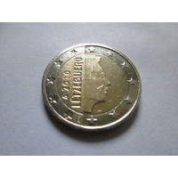 2 евро, Люксембург 2010 г.