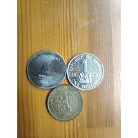 Кения 1 шиллинг 2010, Чехословакия 1 крона 1962, Индия 1 рупия 2009 -74