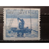 Швеция 2004 Рыбаки Михель-1,2 евро гаш