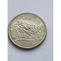 25 центов 2006 г. Колорадо, США