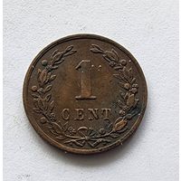 Нидерланды 1 цент, 1878