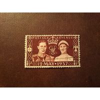 Великобритания 1937 г.Король Георг VI и королева Елизавета./45а/
