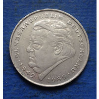 Германия (ФРГ) 2 марки 1990 F
