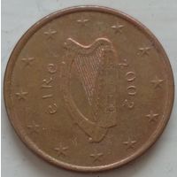 1 евроцент 2002 Ирландия. Возможен обмен