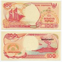 Индонезия. 100 рупий (образца 1992 года, выпуск 1999 года, P127g, UNC)