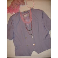 Жакет пиджак 54-56 цвет лаванда