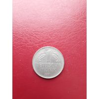 Монета Германия 1 марка 1971 G