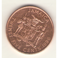 25 центов 1996 г.