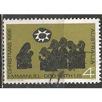 Австралия. Рождество. 1966г. Mi#383.