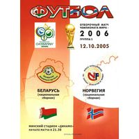 2005 Беларусь - Норвегия
