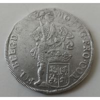 1 талер 1698 года.(Зильбердукат.) Нидерланды.  Zilveren dukaat 1698, ОТЛИЧНЫЙ!!!