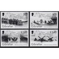 2019 Гибралтар 1901-1904 75 лет высадки десанта Второй мировой войны 21,00 евро