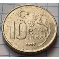 Турция 10.000 лир, 1997      толстая    ( 2-10-4 )