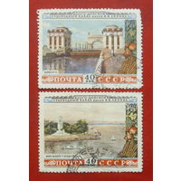СССР. Волго - Донской канал. ( 2 марки ) 1953 года. 4-20.
