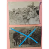 Фото "Боевой путь гвардии полковника", война, 1943 г. (17*11,5 см)