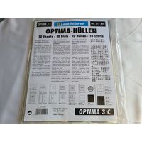 ТОРГ! Листы для банкнот на 3 ячейки Leuchtturm C3 Optima! Целая пачка 10 шт! Германия, Лёйхтурм, Leuchtturm! ВОЗМОЖЕН ОБМЕН!