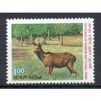 50 лет национальному парку Канха Индия 1983 год серия из 1 марки