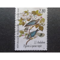 Франция 1995 птицы