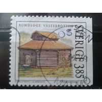 Швеция 1996 Шведский сельский дом, 200 лет назад
