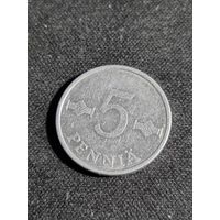 Финляндия 5 пенни 1980