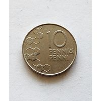 Финляндия 10 пенни, 1991