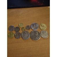 Полный набор монет 1958 года