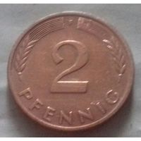 2 пфеннига, Германия 1979 F