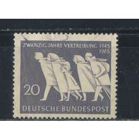 Германия ФРГ 1965 20 летие депортации немцев Восточной Европы и Австрии #479