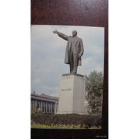 Томск  1982 памятник Ленину