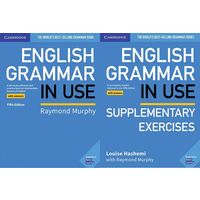 English Grammar in Use + Supplementary Exercises with Answers 5th Edition -  Английская грамматика в использовании + дополнительные упражнения с ответами (5-е изд.)