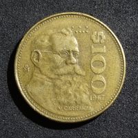 Мексика 100 песо, 1987 KM#493