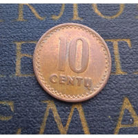 10 центов 1991 Литва #28