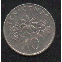 Сингапур. 10 цент 1986