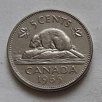 5 центов 1965 г. Канада