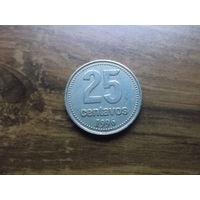 Аргентина 25 центавос 1996