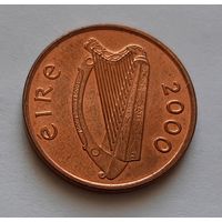 1 пенни 2000 г. Ирландия