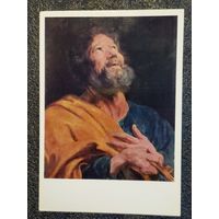 Открытка Антонис ван Дейк. 1599 – 1641. Апостол Петр. Около 1617/18. Государственный Эрмитаж.