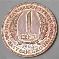 Восточные Карибы 1 цент, 1965 (9-5-11(в))