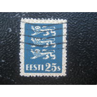 Эстония стандарт номинал 25 синяя