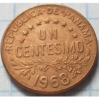 Панама 1 сентесимо, 1968        ( 2-9-5 )