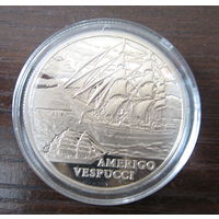 Америго Веспуччи (Amerigo Vespucci). 2010 год. 1 рубль.