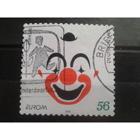Германия 2002 Европа, цирк Михель-2,5 евро гаш. зубцовка 11