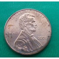 1 цент США 2002 г.в.