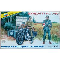 Сборная модель 1/35 Цундапп КС-750.