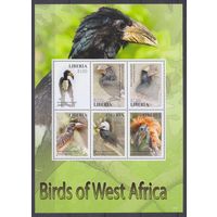 2016 Либерия 6923-6928KL Птицы 18,00 евро