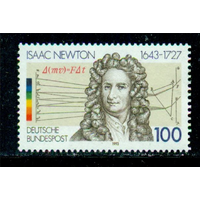 ФРГ Германия 1993 ** 350 лет рождения Исаака Ньютона