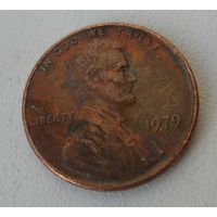 1 цент США 1979 г.в.