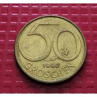 Австрия 50 грошен 1995 г. #41404